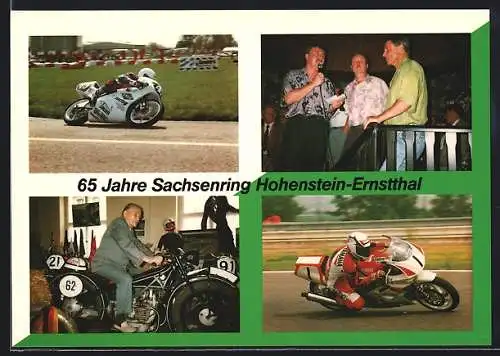 AK Hohenstein-Ernstthal, 65 Jahre Sachsenring, Motorrad-Rennen, Rico Richter, Bernd Dörffelt