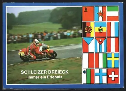 AK Schleizer Dreieck Motorrad-Rennen