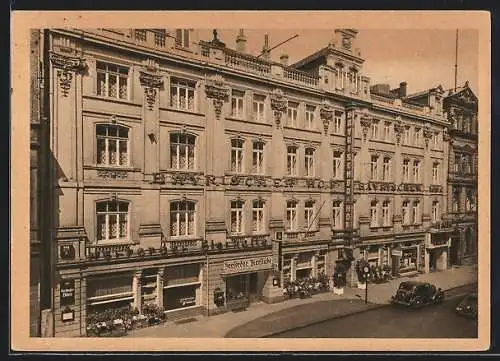 AK Hannover, Hotel Bayrischer Hof, Luisenstrasse 10, Herforder Bierstube