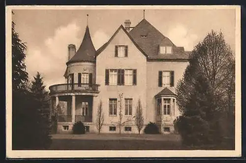 AK Erfurt, Villa Rohkrämer in der Strasse des Friedens 5