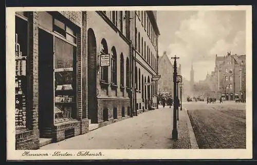 AK Hannover-Linden, Restaurant Falkeneck in der Falkenstrasse