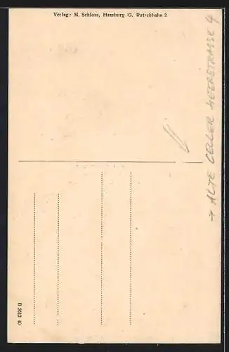 AK Hannover, Pensionat Daheim des Vereines der Freundinnen junger Mädchen, Alte Celler Heerstr. 4