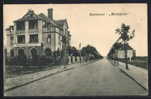 AK Hannover, Restaurant Waldheim, Bes. Henry Pott