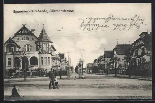 AK Hannover-Kirchrode, Villen in der Jöhrensstrasse