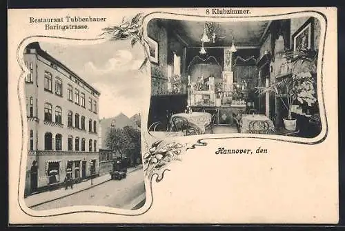 AK Hannover, Restaurant Tubbenhauer, Baringstrasse 13