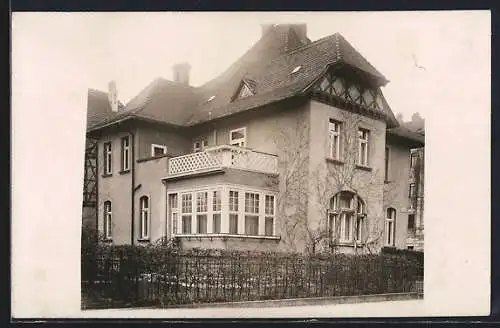 Foto-AK Erfurt, Villa in der Goethestrasse 21