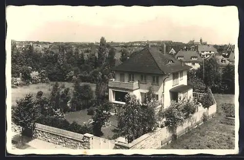 Foto-AK Erfurt, Haus des Architekten Oskar Nippert, Kantstrasse 4