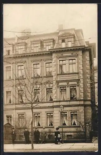 Foto-AK Erfurt, Wohnhaus in der Pförtchenstrasse 3