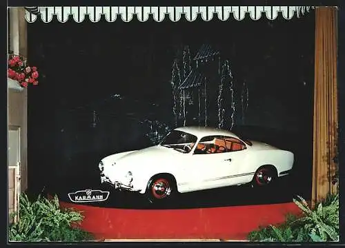 AK VW-Karmann Ghia, Auto-Reklame