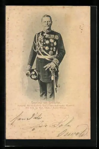 AK Excellenz von Treitschke, General der Infanterie und Commandirender General des XIX. Armee-Corps