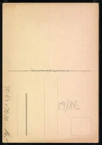 Künstler-AK Jugend vergiss nicht deine gefallenen Väter und Brüder, Kriegshilfe, Kriegsgräberfürsorge