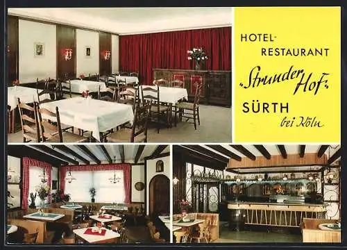 AK Sürth bei Köln, Hotel Restaurant Strunder Hof