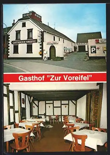 AK Nideggen-Wollersheim, Gasthof Zur Voreifel, Zehnthofstrasse 64