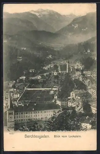 AK Berchtesgaden, Blick vom Lockstein