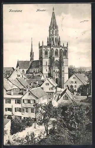 AK Konstanz, Blick zum Münster