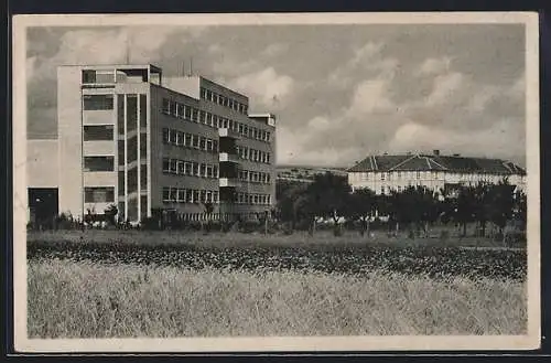 AK Ung. Hradisch, Partie am Landeskrankenhaus