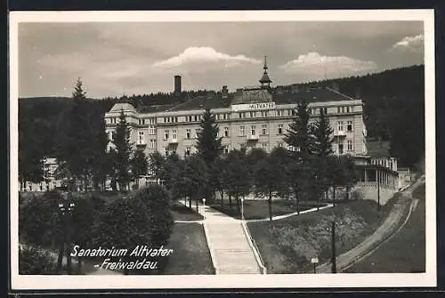 AK Freiwaldau, Das Sanatorium Altvater