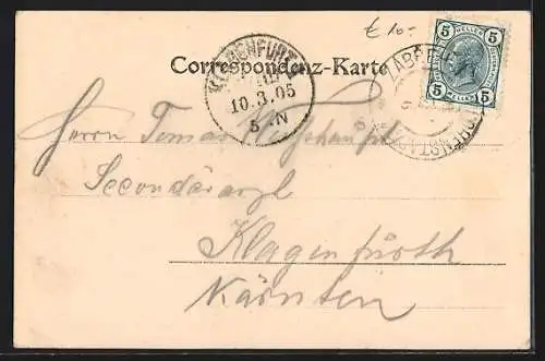 AK Hohenstadt /Nordmähren, Total-Ansicht über die Flussbiegung