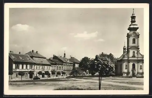 AK Kostelec nad Cernými Lesy, Namesti Klementa Gottwalda