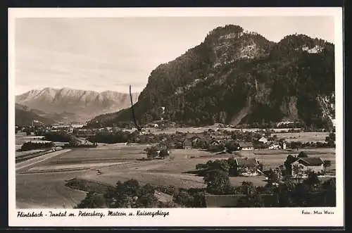 AK Landpoststempel Oberflintsbach über Rosenheim