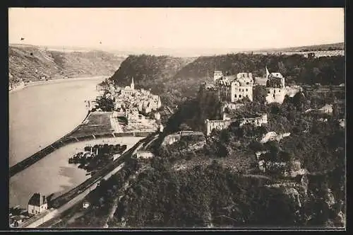 AK Lazarettstempel St. Goar, Genesungsheim Hotel Lilie