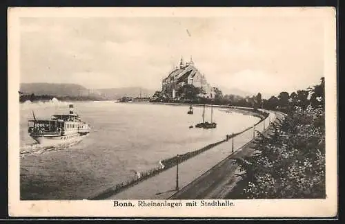 AK Lazarettstempel Bonn, Reserve-Lazarett I, St. Joseph an der Höhe