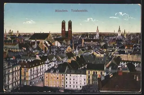 AK Lazarettstempel München, Vereinslazarett Karolinenplatz