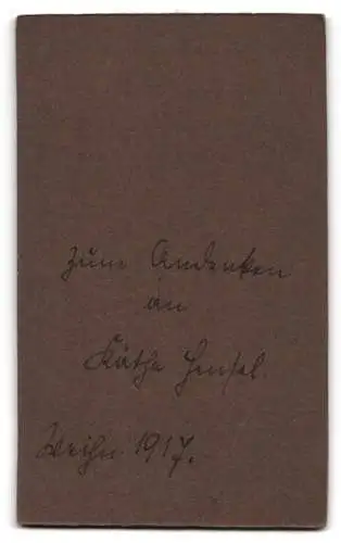 Fotografie Horst Meier, Dresden-A., Käthe Heutel im Portrait