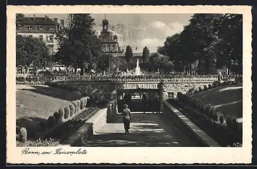 AK Bonn, Kaiserplatz