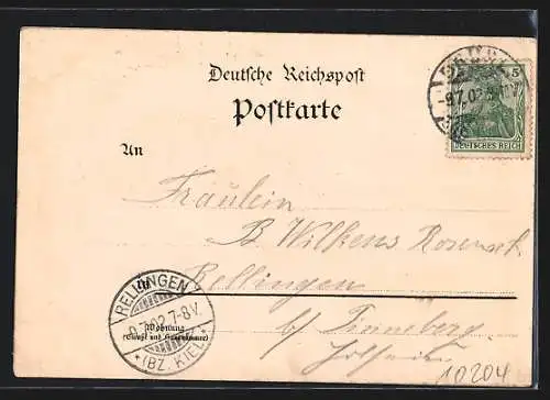 Lithographie Brühl / Köln, Kgl. Schloss, Ursulinen-Pensionat