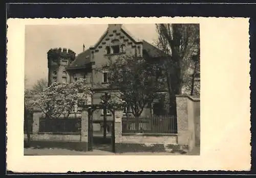 AK Köln-Porz, Villa, von der Strasse gesehen