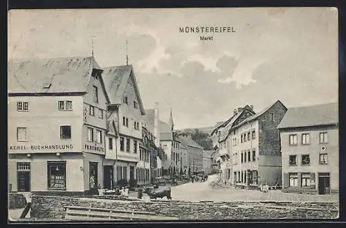 AK Münstereifel, Partie am Markt