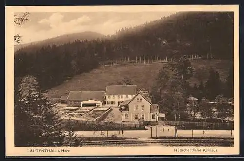 AK Lautenthal i. Harz, Hüttschenthaler Kurhaus