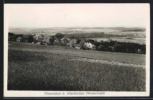 AK Fluterschen b. Altenkirchen, Panorama