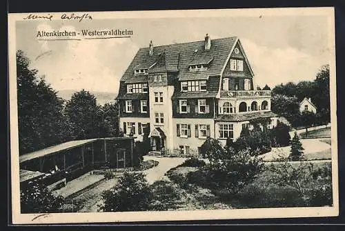 AK Altenkirchen / Westerwald, Kurhotel Westerwaldheim