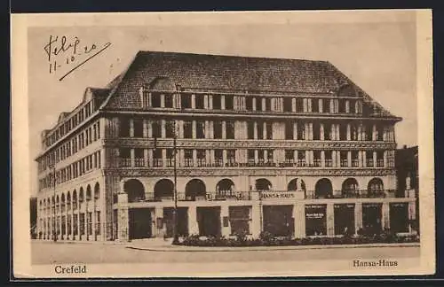 AK Crefeld, Hansa-Haus