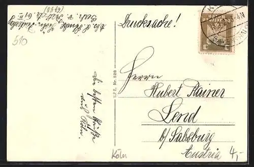 AK Köln a. Rh., Stadthaus