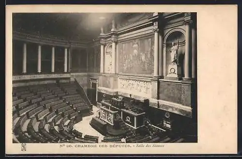 AK Paris, Chambre des Députés, Salle des Séances