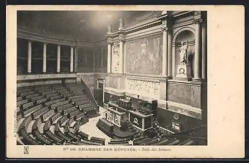 AK Paris, Chambre des Députés, Salle des Séances