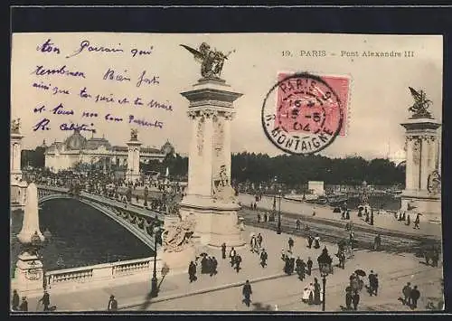 AK Paris, Pont Alexandre III