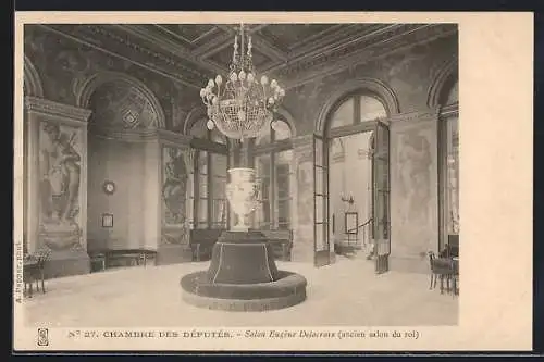 AK Paris, Chambre des Députés, Salon Eugène Delacroix