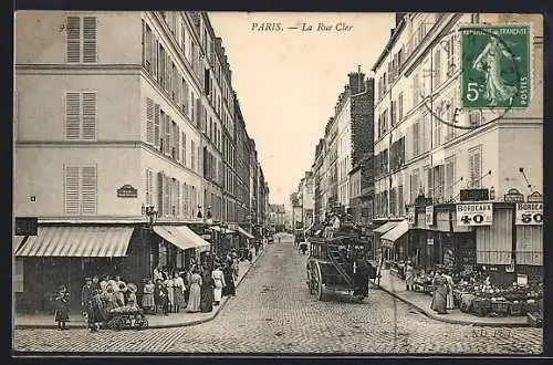 AK Paris, La Rue Cler