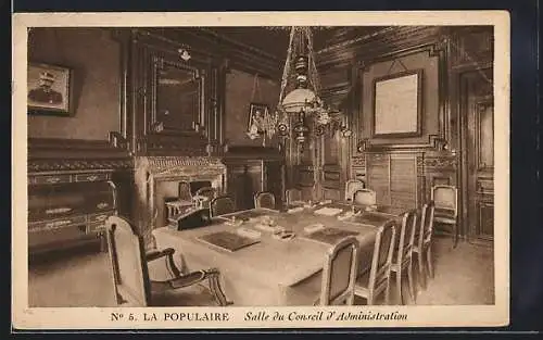 AK Paris, La Populaire, Salle du Conseil d`Administration