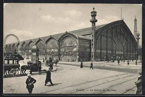 AK Paris, La Galerie des Machines