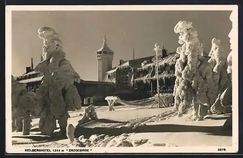 AK Keilberg, Hotel im Winter