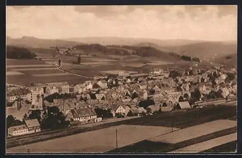 AK Ehrenfriedersdorf, Panorama vom Sauberg aus gesehen