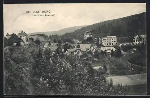 AK Bad Elgersburg, Blick auf Sanatorium