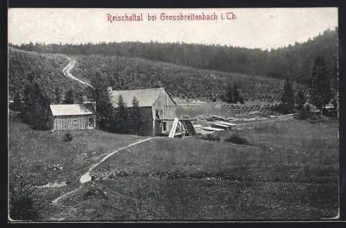 AK Grossbreitenbach / Thür., Haus im Reischeltal