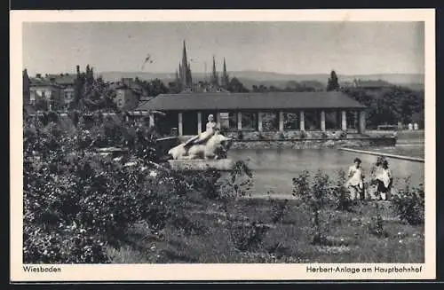 AK Wiesbaden, Herbert-Anlage am Bahnhof