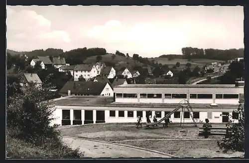 AK Bonsweiher im Odenwald, Spielplatz, Ortspartie